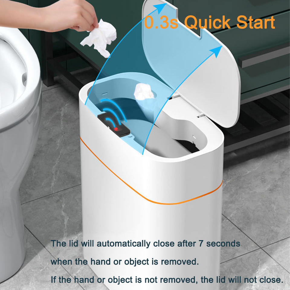 Automatic Touchless Sensor Trash Bin