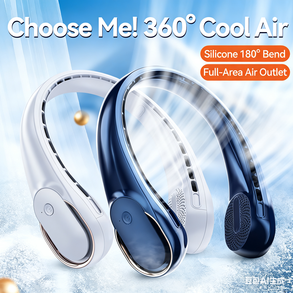 Portable Neck Fan