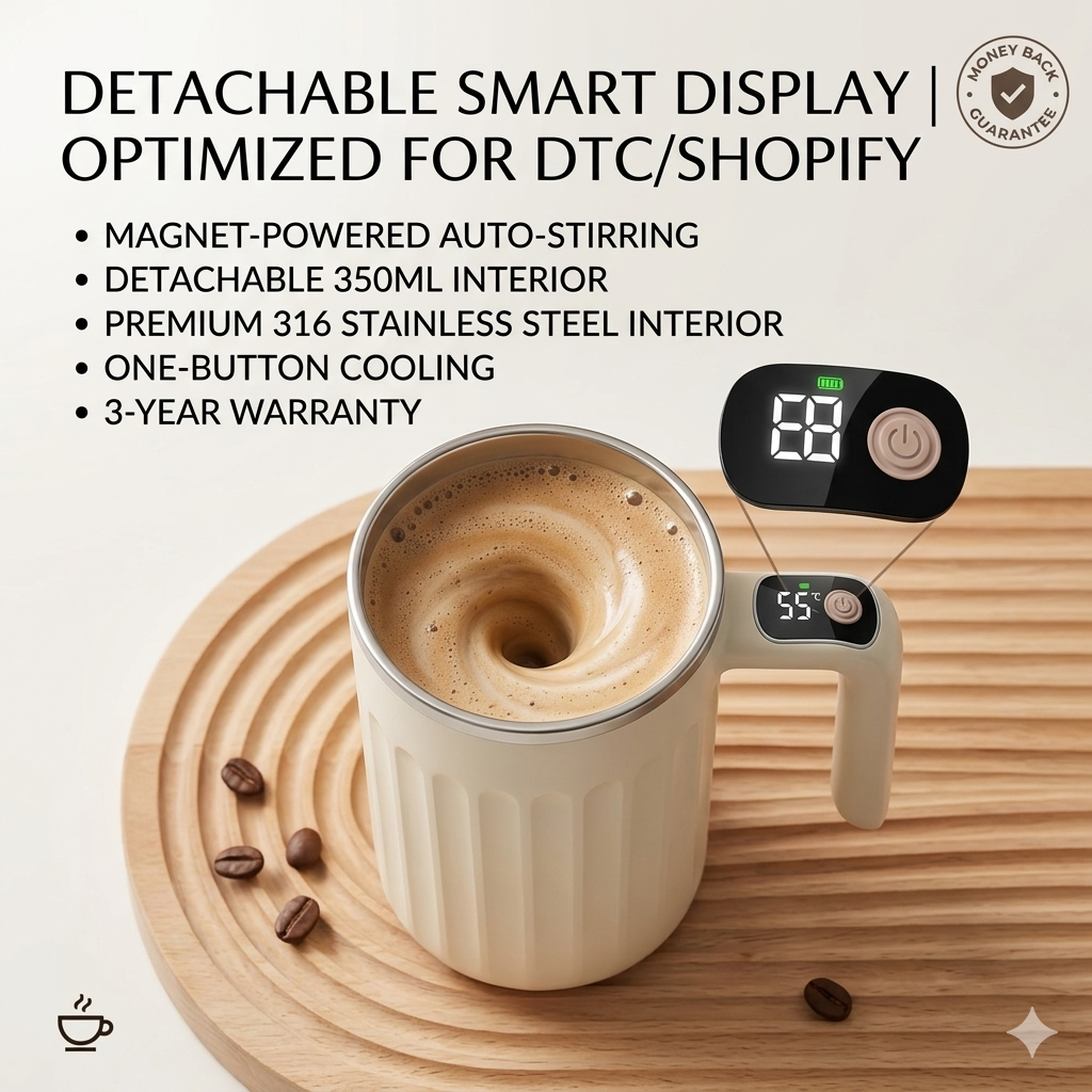 Electric Self-Stirring Cup