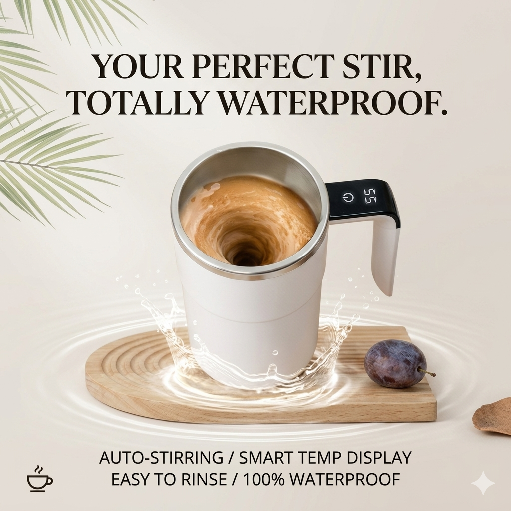Electric Self-Stirring Cup