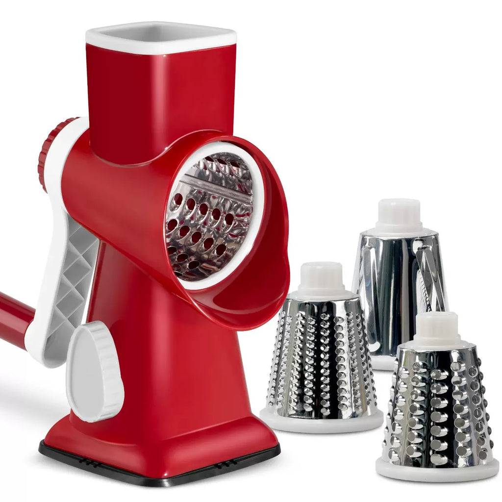 multi-function rotary grater