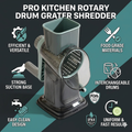 multi-function rotary grater