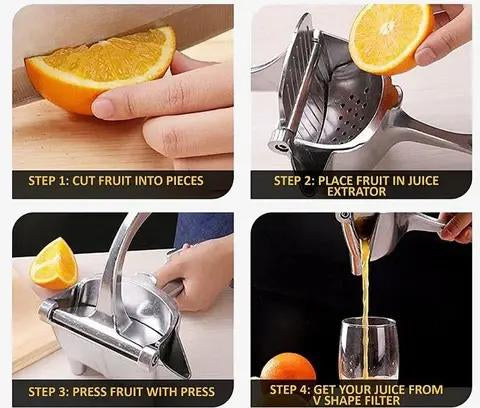 Portable Multifunction Manual Fruit Juicer