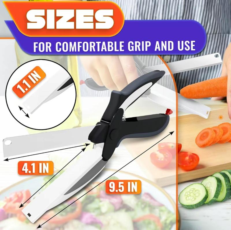 2 in 1 Kitchen Scissor for Food