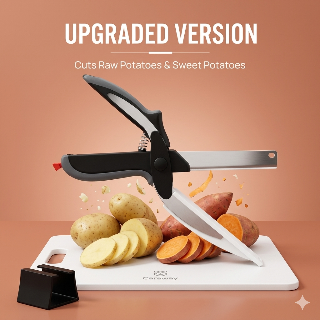 2 in 1 Kitchen Scissor for Food