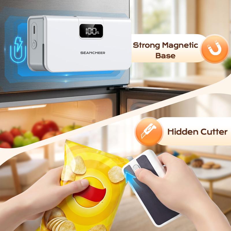 Rechargeable mini bag sealer